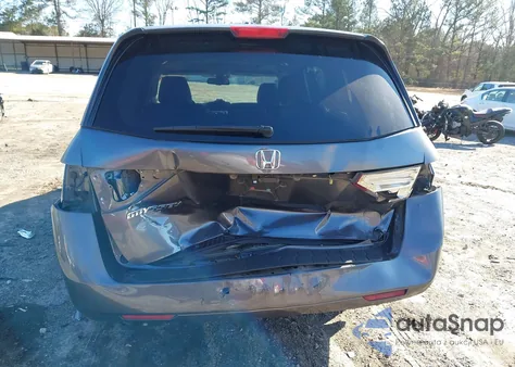 2014 Honda Odyssey Ex-L из США, поврежденный, VIN 5FNRL5H60EB045839